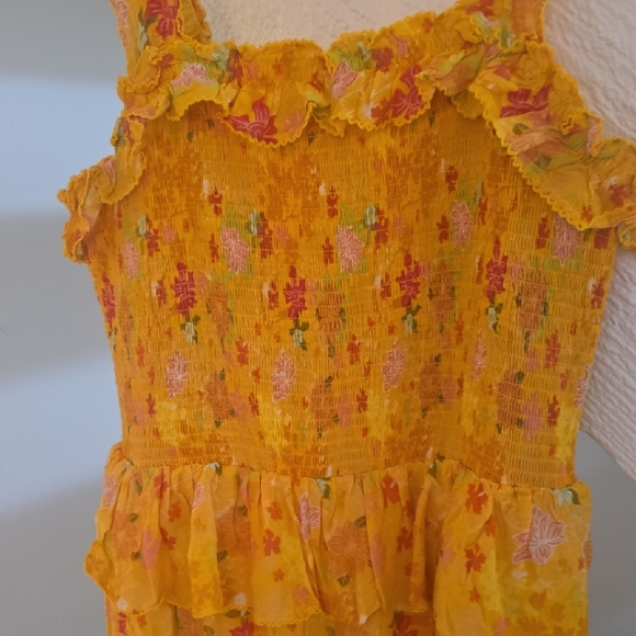 Disney Yellow Floral Maxi Dress - Picture 2 of 5